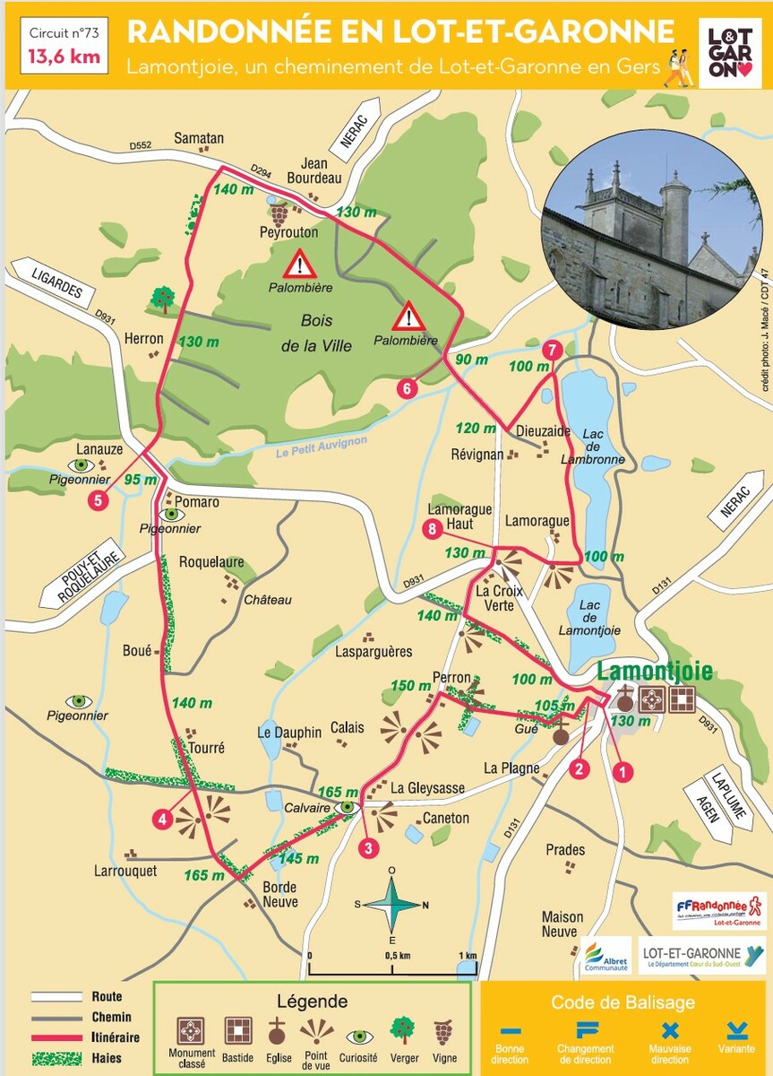 Rando à LAMONTJOIE dimanche 5 octobre 2025
