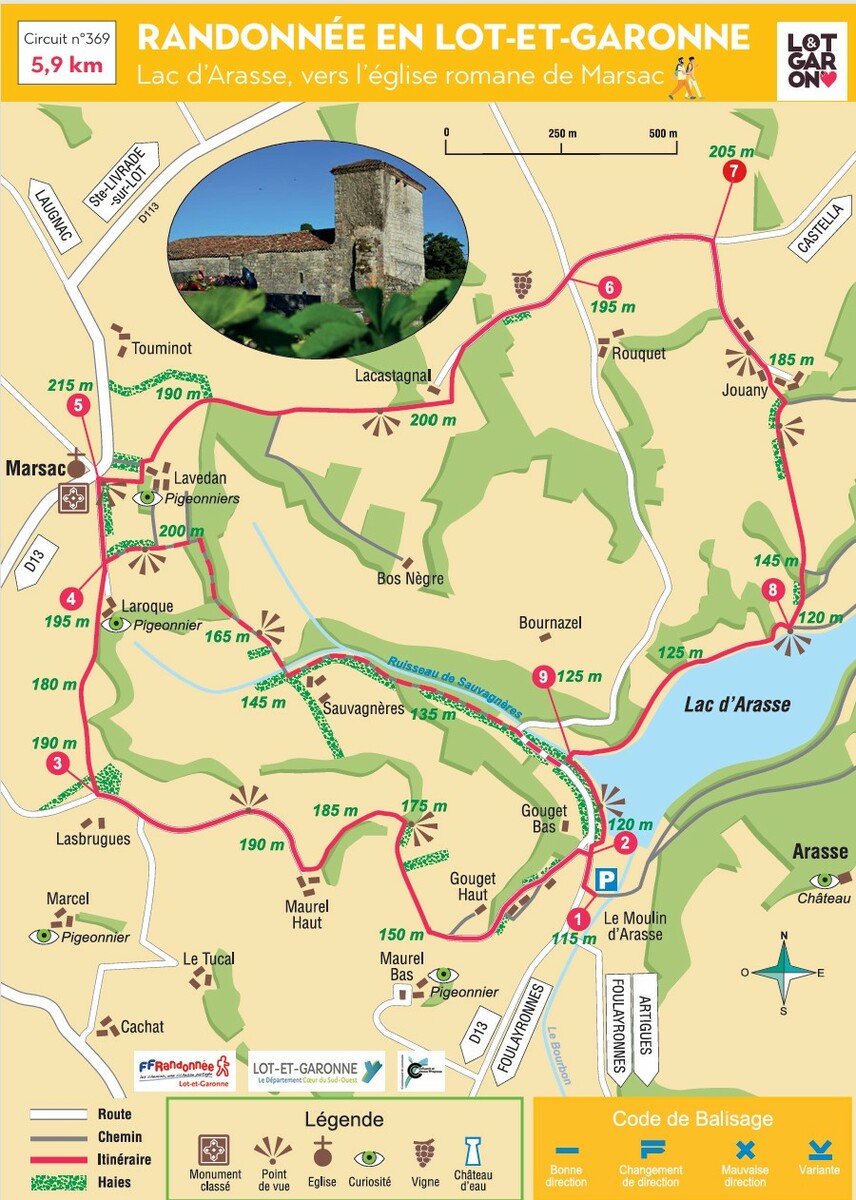 Rando remise en forme au Lac d'ARASSE vendredi 7 novembre 2025