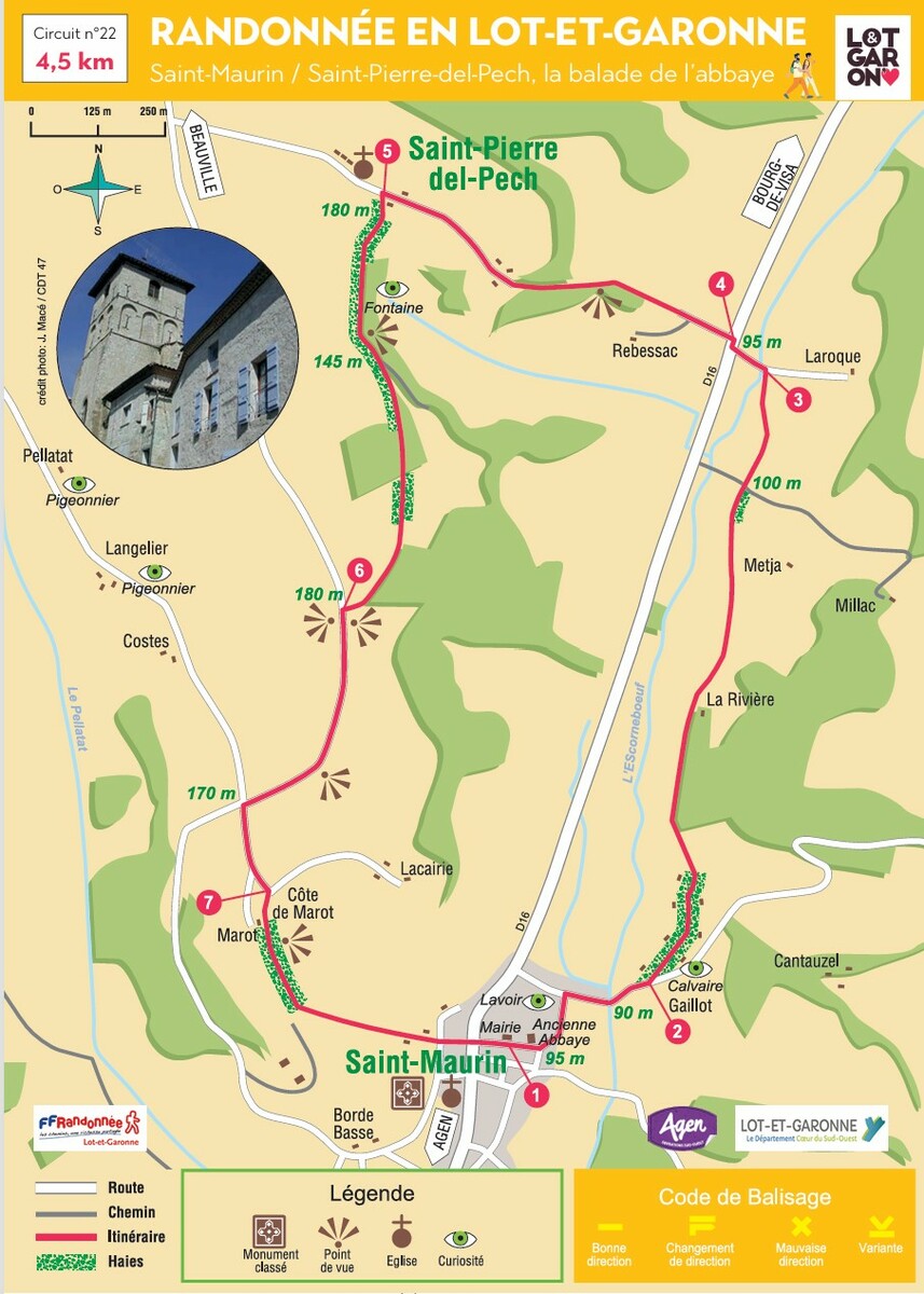 Rando à St MAURIN vendredi 14 novembre 2025