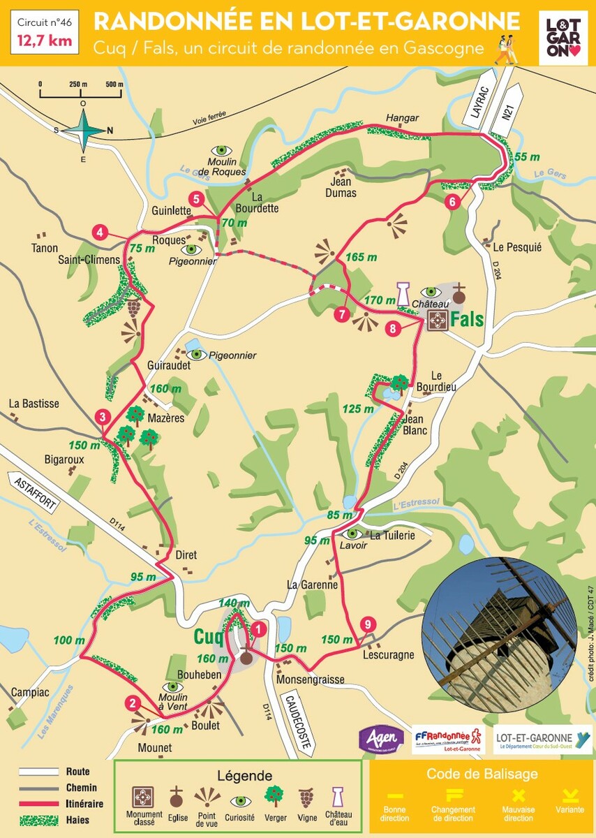 Rando à CUQ dimanche 16 novembre 2025