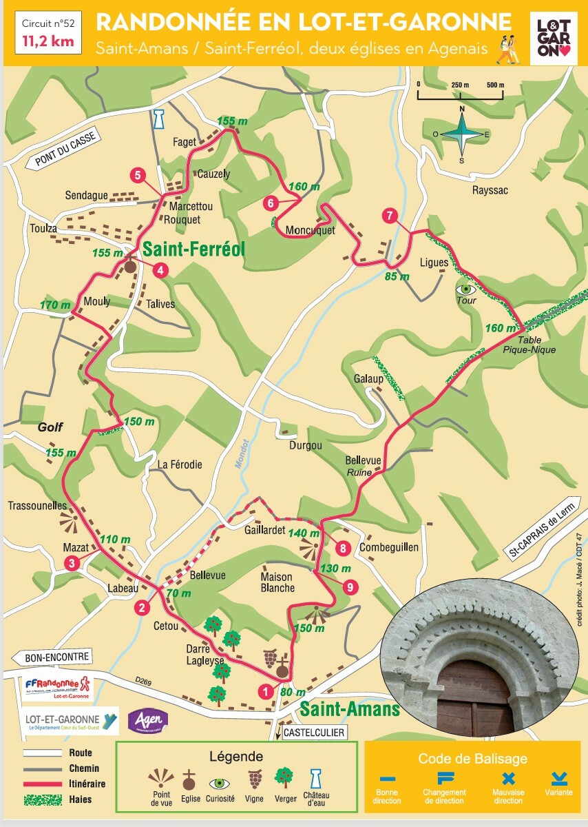 Rando à BON ENCONTRE dimanche 11 janvier 2026