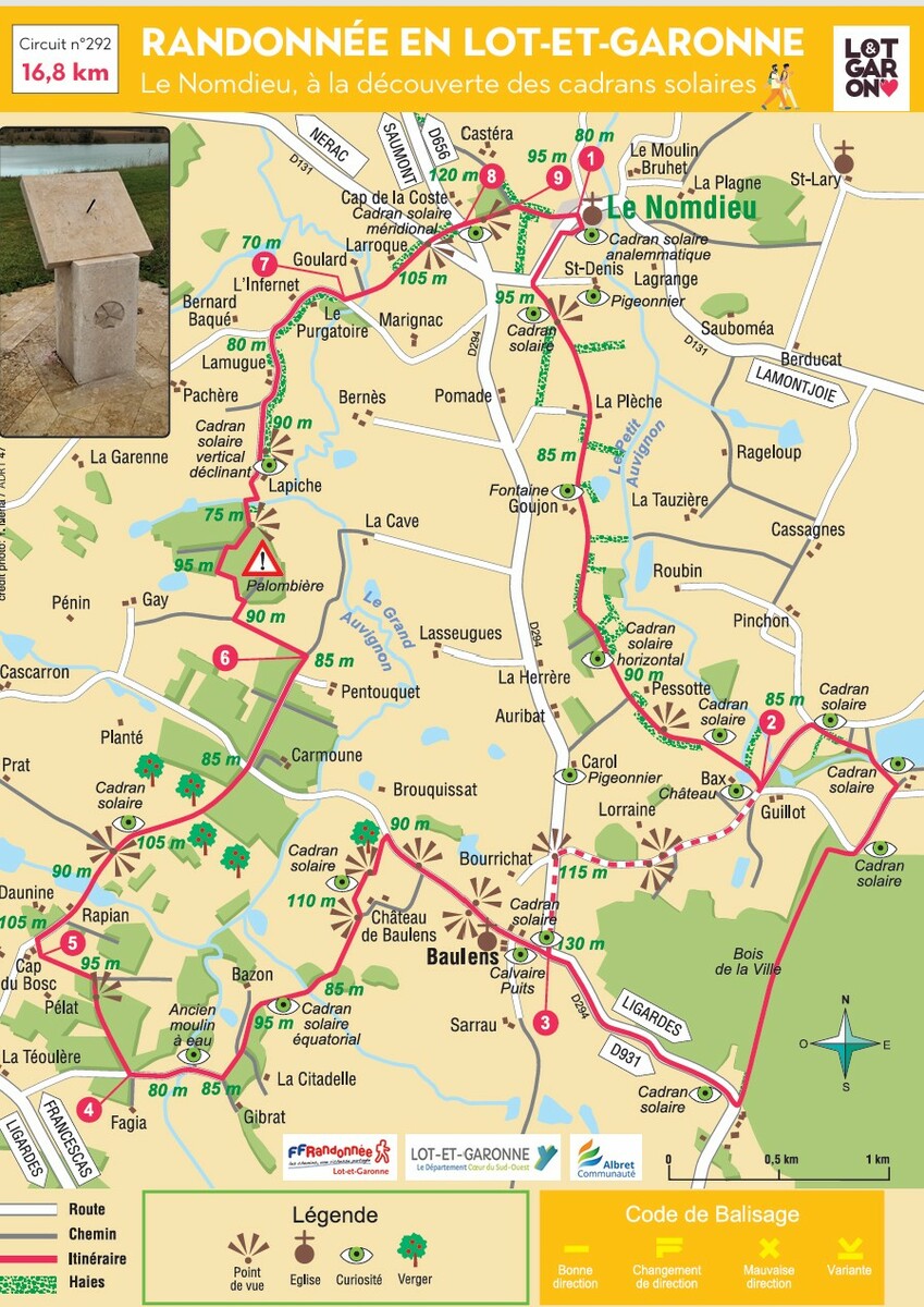 Rando au NOMDIEU dimanche 17 mai 2026