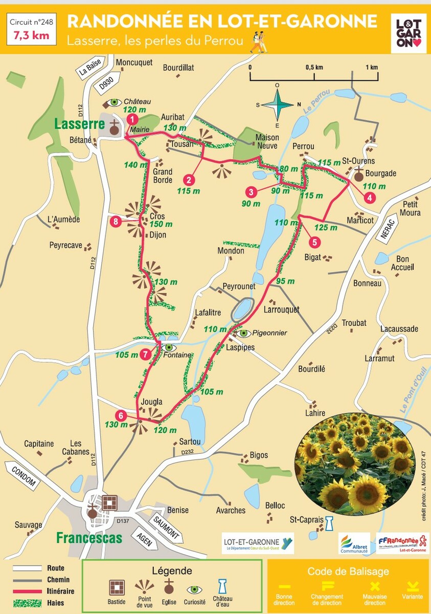 Rando remise en forme à LASSERRE vendredi 24 juillet 2026