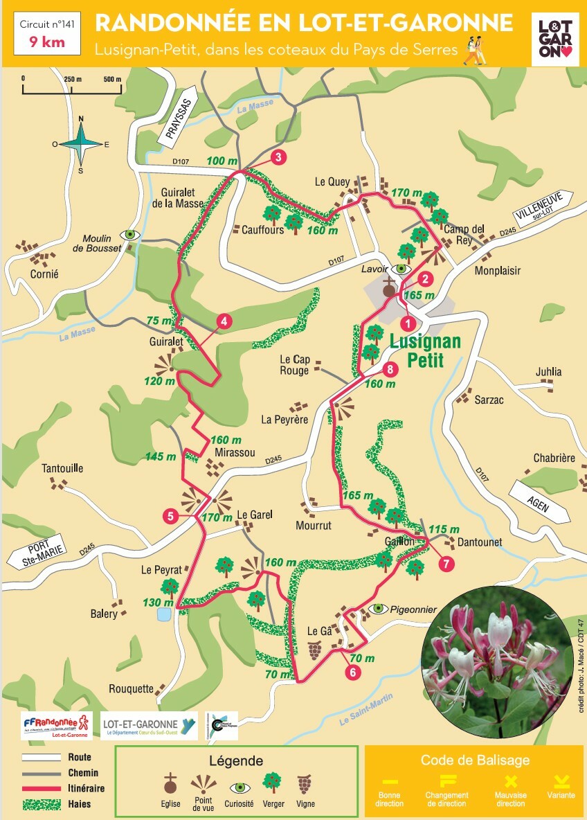 Rando à LUSIGNAN-PETIT jeudi 27 août 2026