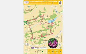 Rando à FOULAYRONNES jeudi 18 septembre 2025