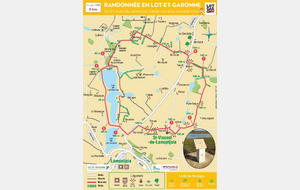 Rando à St VINCENT de LAMONTJOIE jeudi 23 octobre 2025