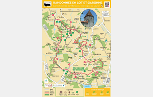 Rando à Ste COLOMBE de VILLENEUVE (2 boucles) dimanche 26 octobre 2025