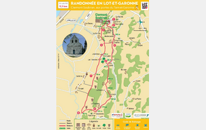 Rando à CLERMONT SOUBIRAN dimanche 9 novembre 2025