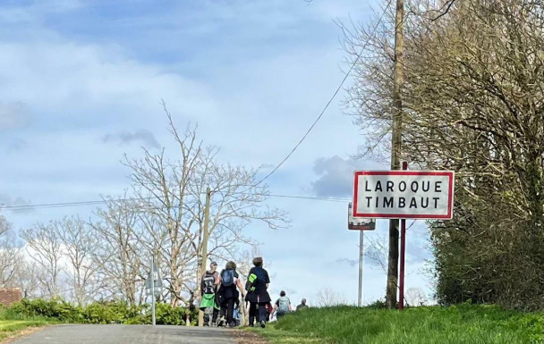 Rando à LAROQUE TIMBAUT vendredi 13 mars